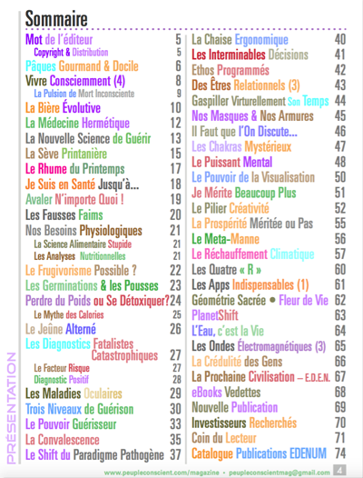 sommaire